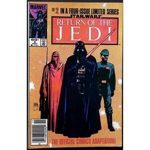 Marvel Star Wars Return of the Jedi Comic Book #2‎ Newsstand Limited Series 1984